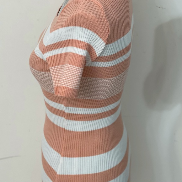 LOVE REPUBLIC PINK/WHITE DRESS NWOT - Picture 6 of 8